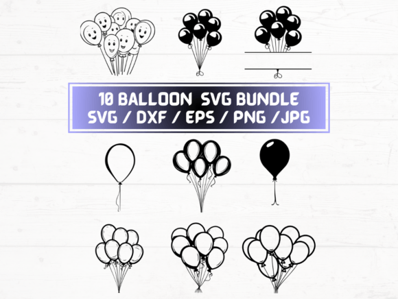 Balloon SVG Files: Your All-in-One Digital Design Toolkit for Festive Creativity