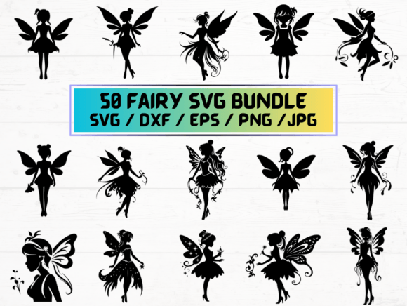 Fairy SVG, DXF, EPS, JPG: Digital Design Assets Powering Creative Scalability in 2024