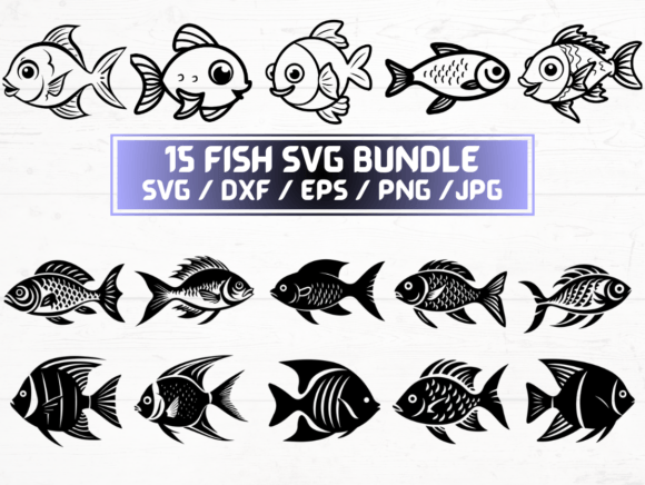 Fish SVG Files: Creative Freedom for Crafters, Educators, and Small Business Owners