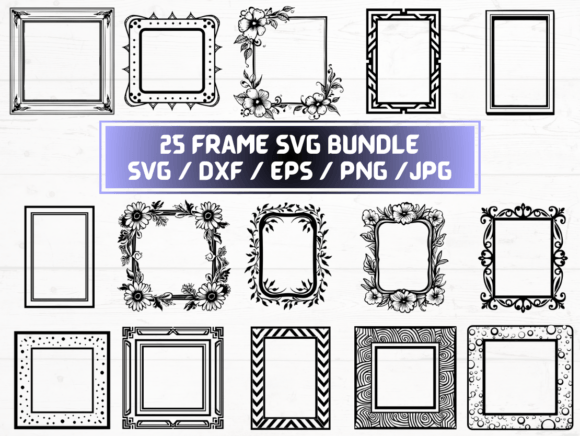 Frame SVG: Your All-in-One Digital Design Resource for Crafting, Printing, and Cutting