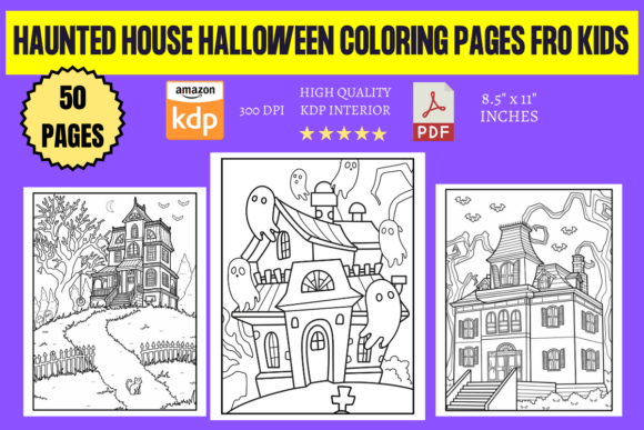 Haunted House Halloween Coloring Pages F: A Practical Guide for Parents and Educators