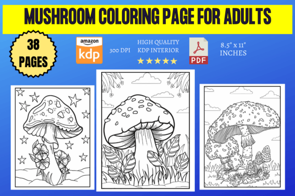 Mushroom Coloring Page for Adults: A Strategic Creative Asset in Today’s Digital-First Marketplace
