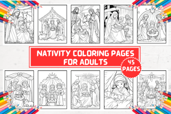 Nativity Coloring Pages for Kids: A Thoughtful, Print-Ready Digital Resource for Holiday Learning and Play