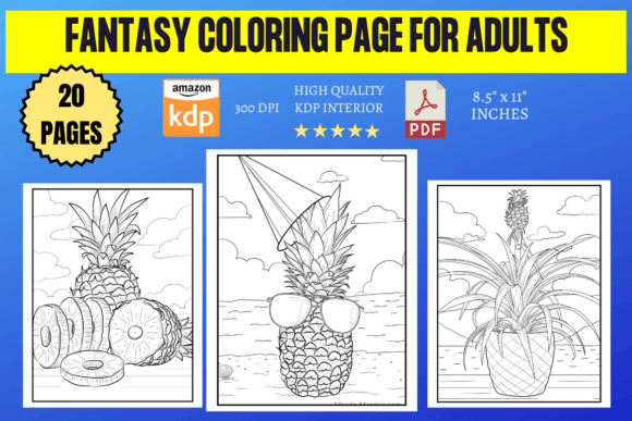 Pineapple Coloring Page for Adults: A Strategic Tool for Focus, Branding, and Intentional Creation
